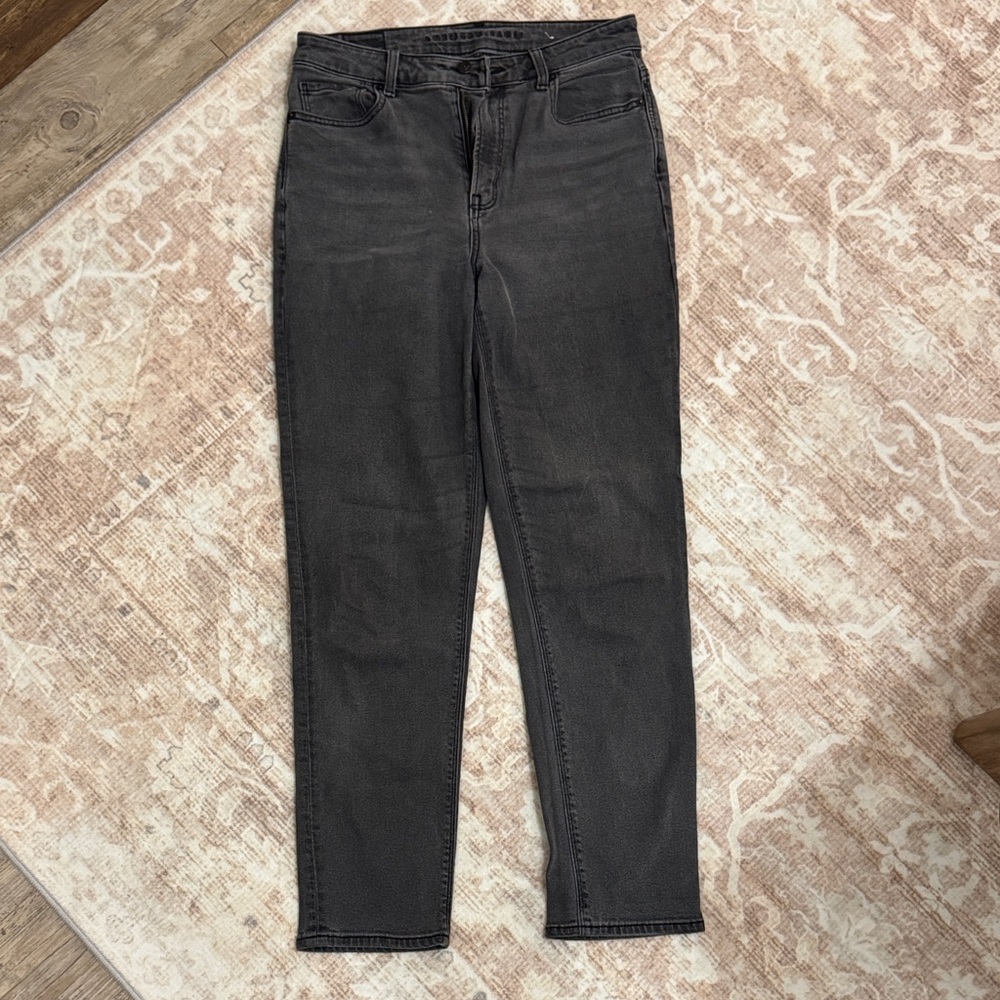 American Eagle Outfitters High Rise Gray Jeans